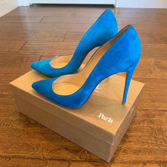 Christian Louboutin Shoes - Christian Louboutin Egyptian blue heels
